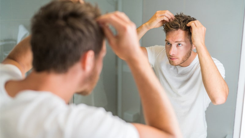 how to make your hair puffy for guys