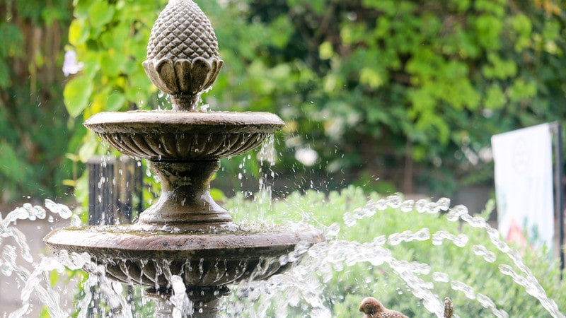 best company for outdoor fountains
